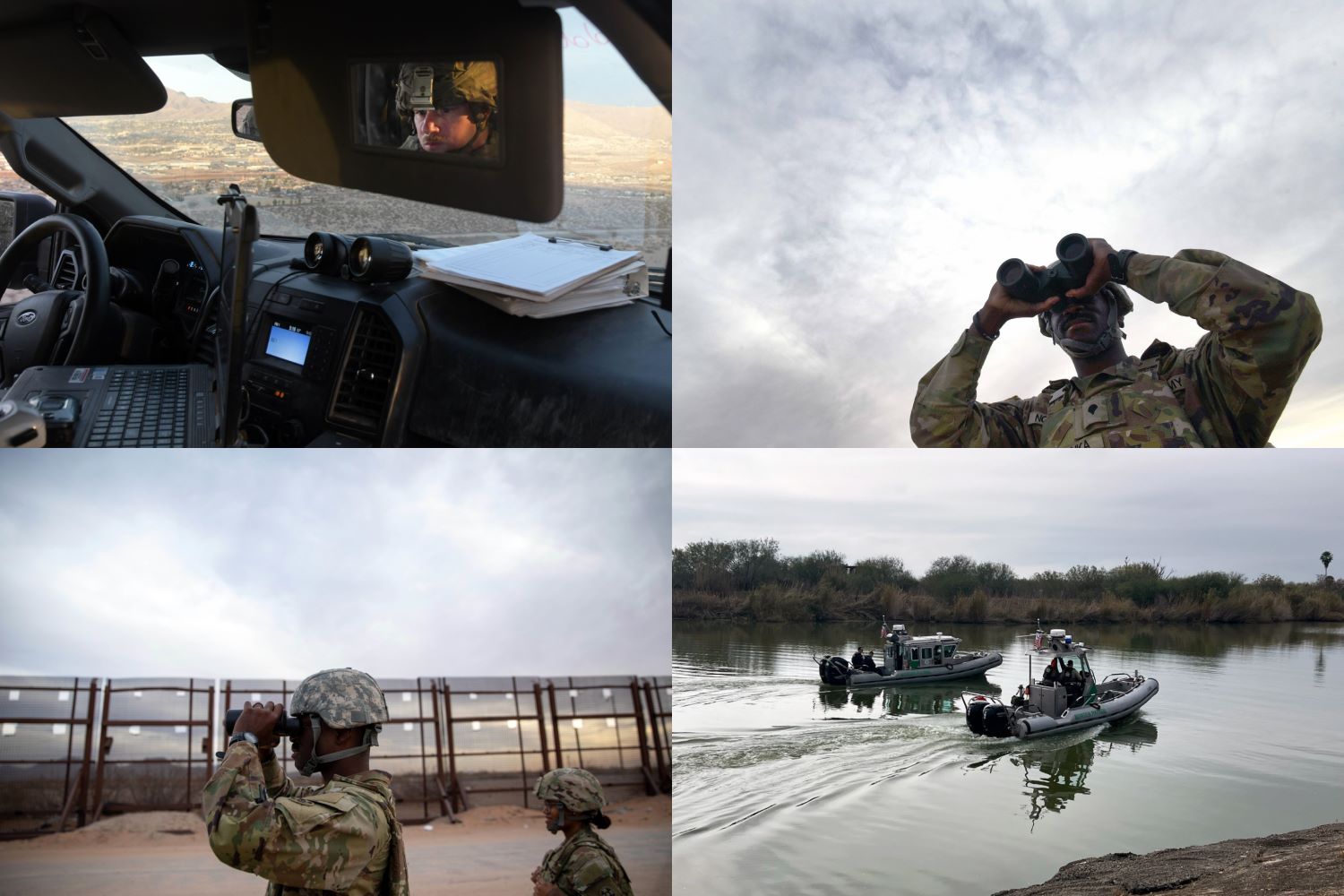 U.S. Northern Command supporting border security efforts along the southern border of the United States