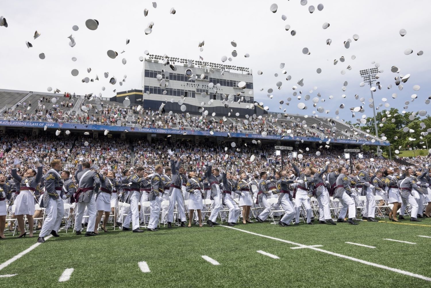 the United States Military Academy at West Point held its Graduation Ceremony for the Class of 2024
