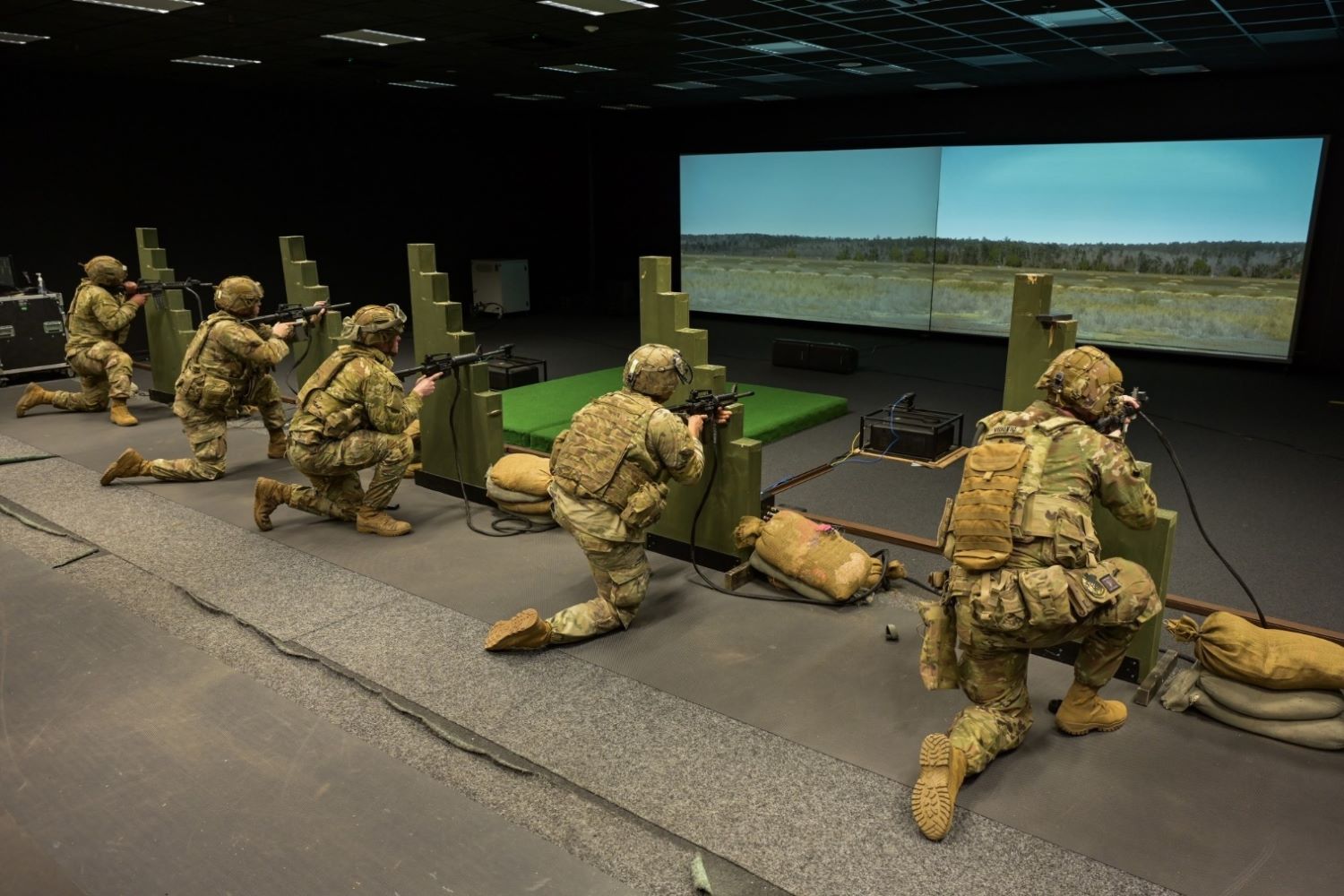 U.S. Soldiers participated in advanced marksmanship training