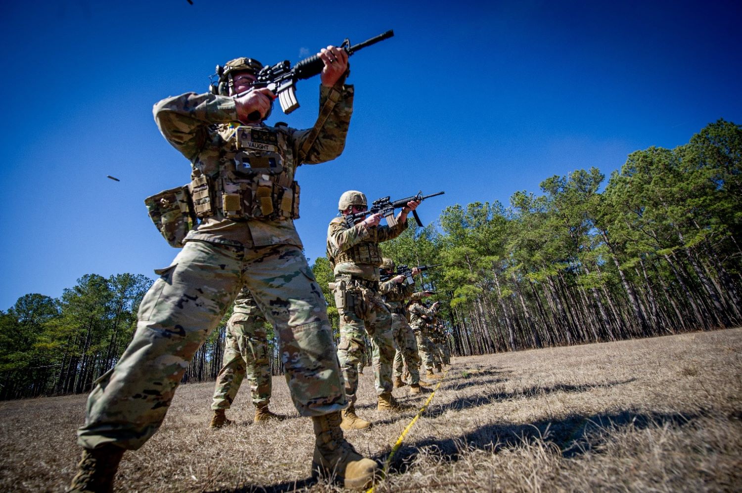 U.S. Army National Guard Soldiers and Airmen participated in the TAG Match shooting competition