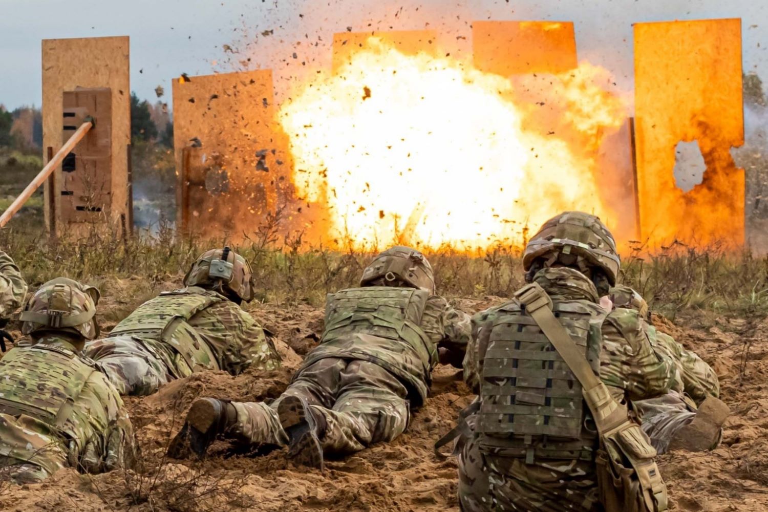soldiers participated in Exercise Verboom alongside multinational troops from other countries