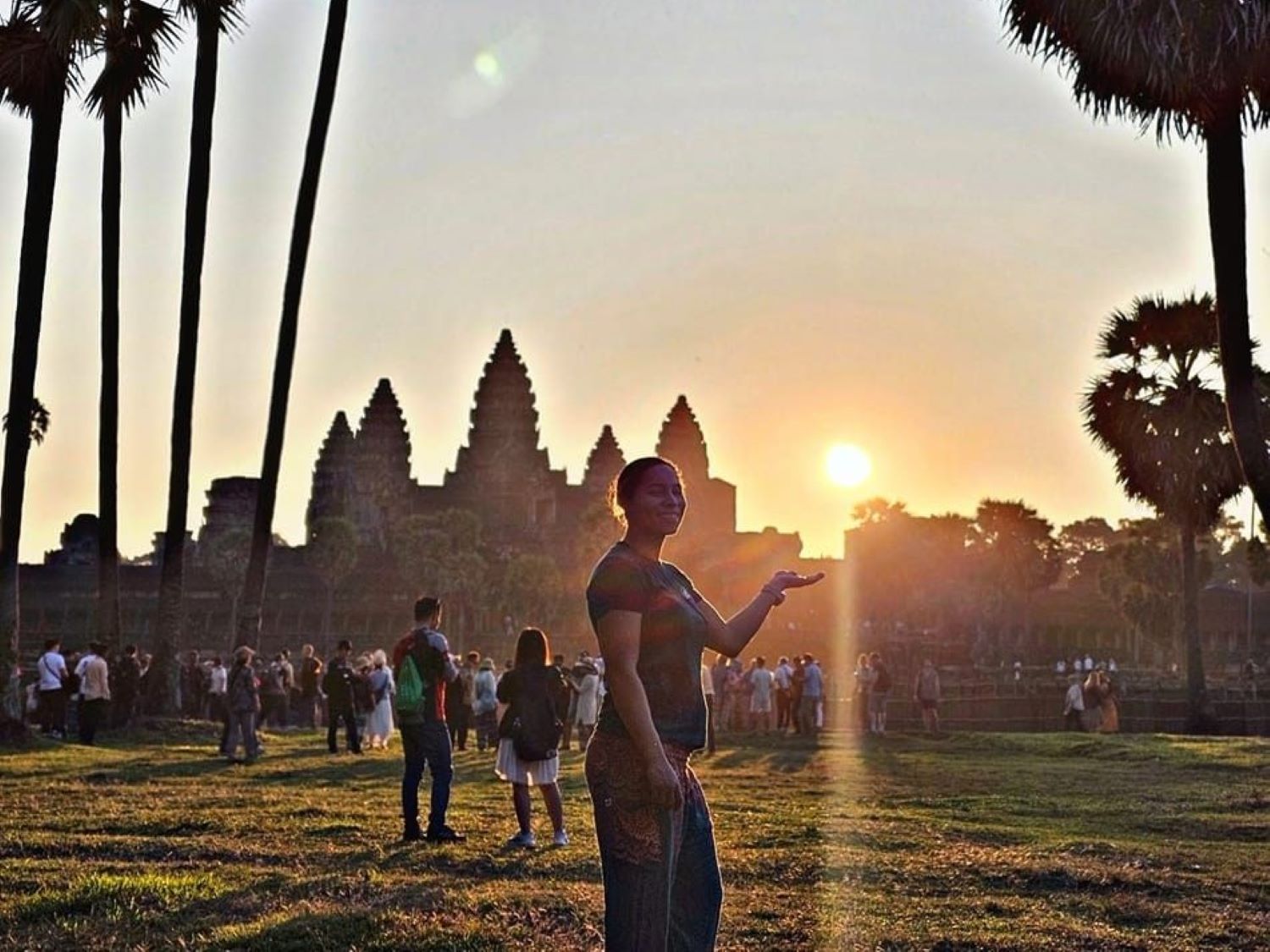 Ayanna McClintic in Cambodia