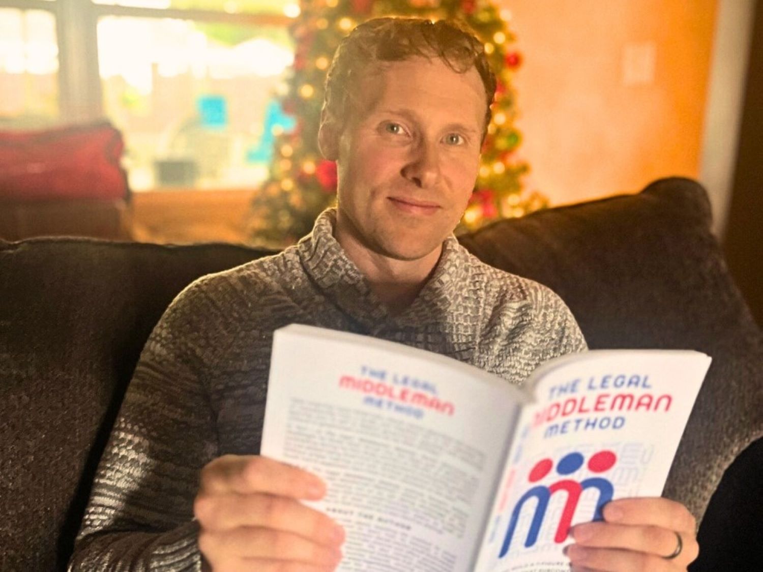 Derek James reads his book