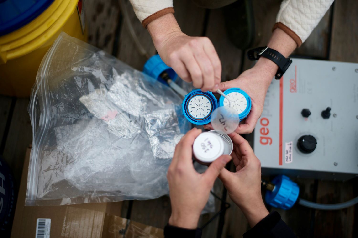 Baleena device to help tackling microplastics