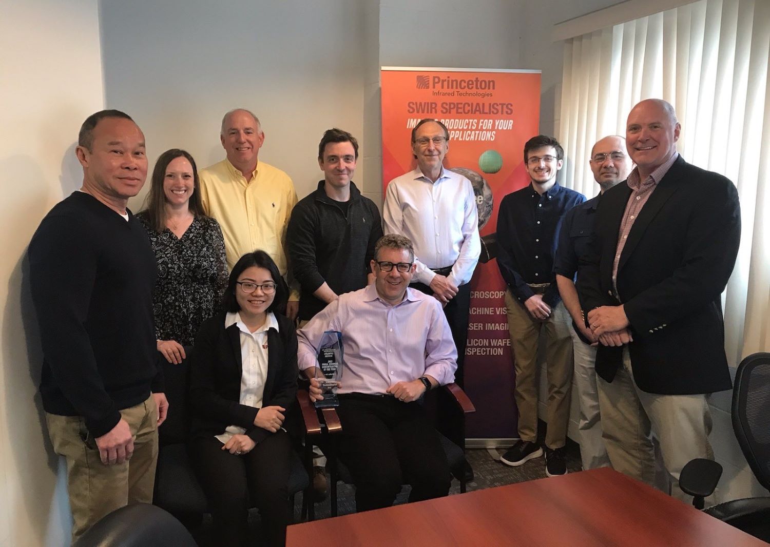 Princeton Infrared Technologies in a seminar