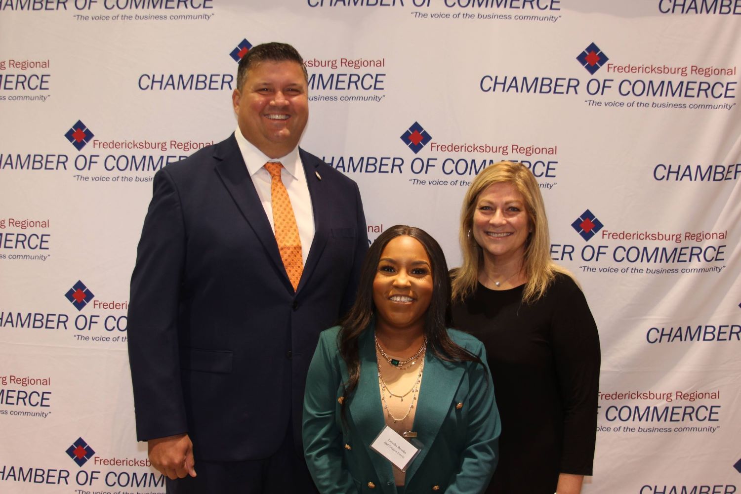 Latasha Brooks at the chamber of commerce