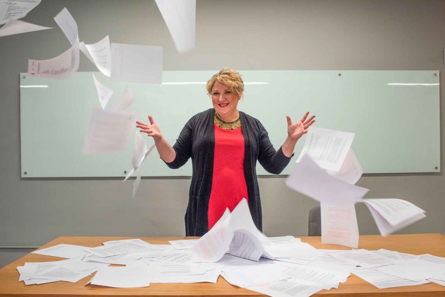 Lisa Rehurek at her office