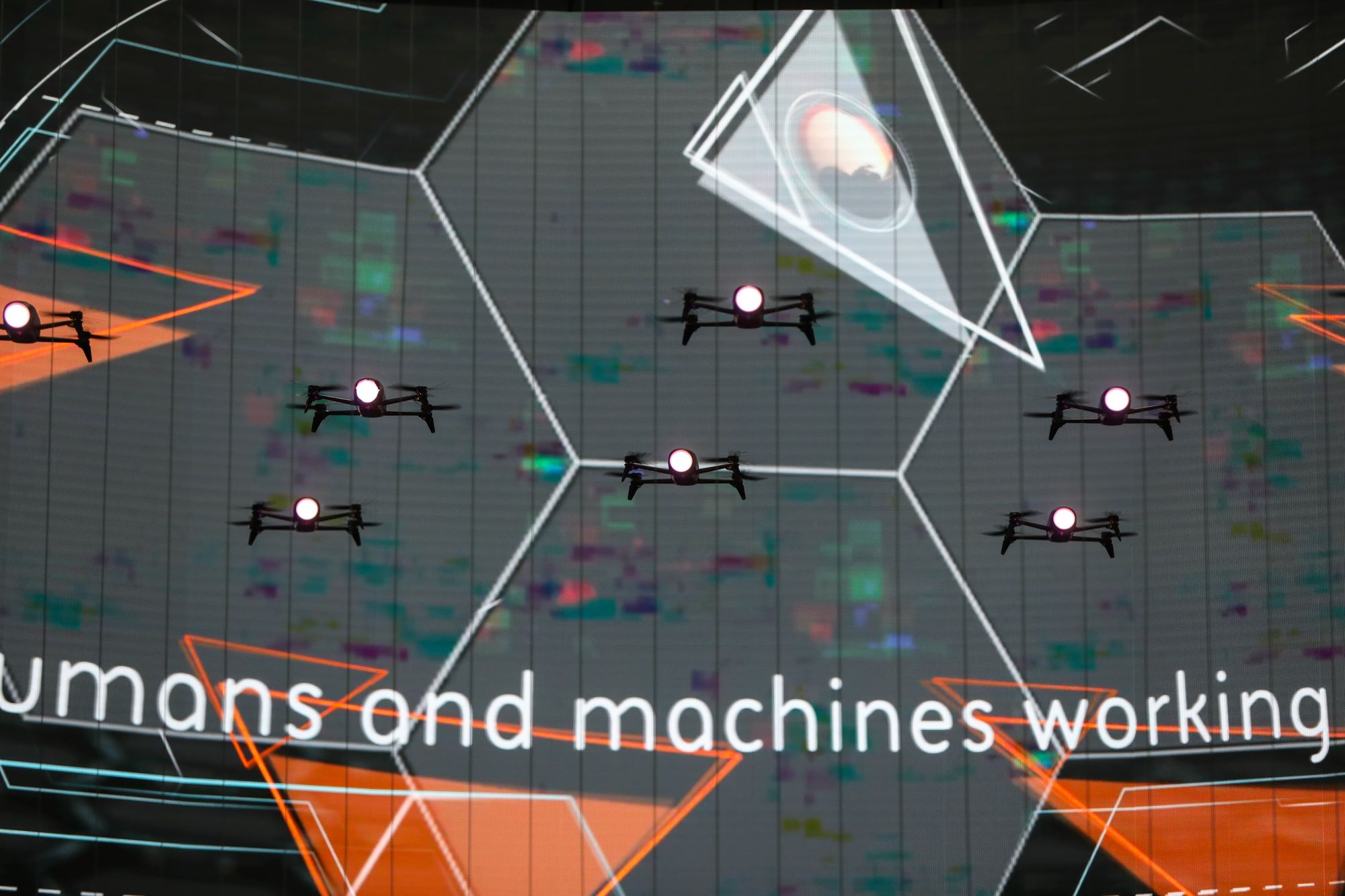 BAE Systems demo their products at military trade show