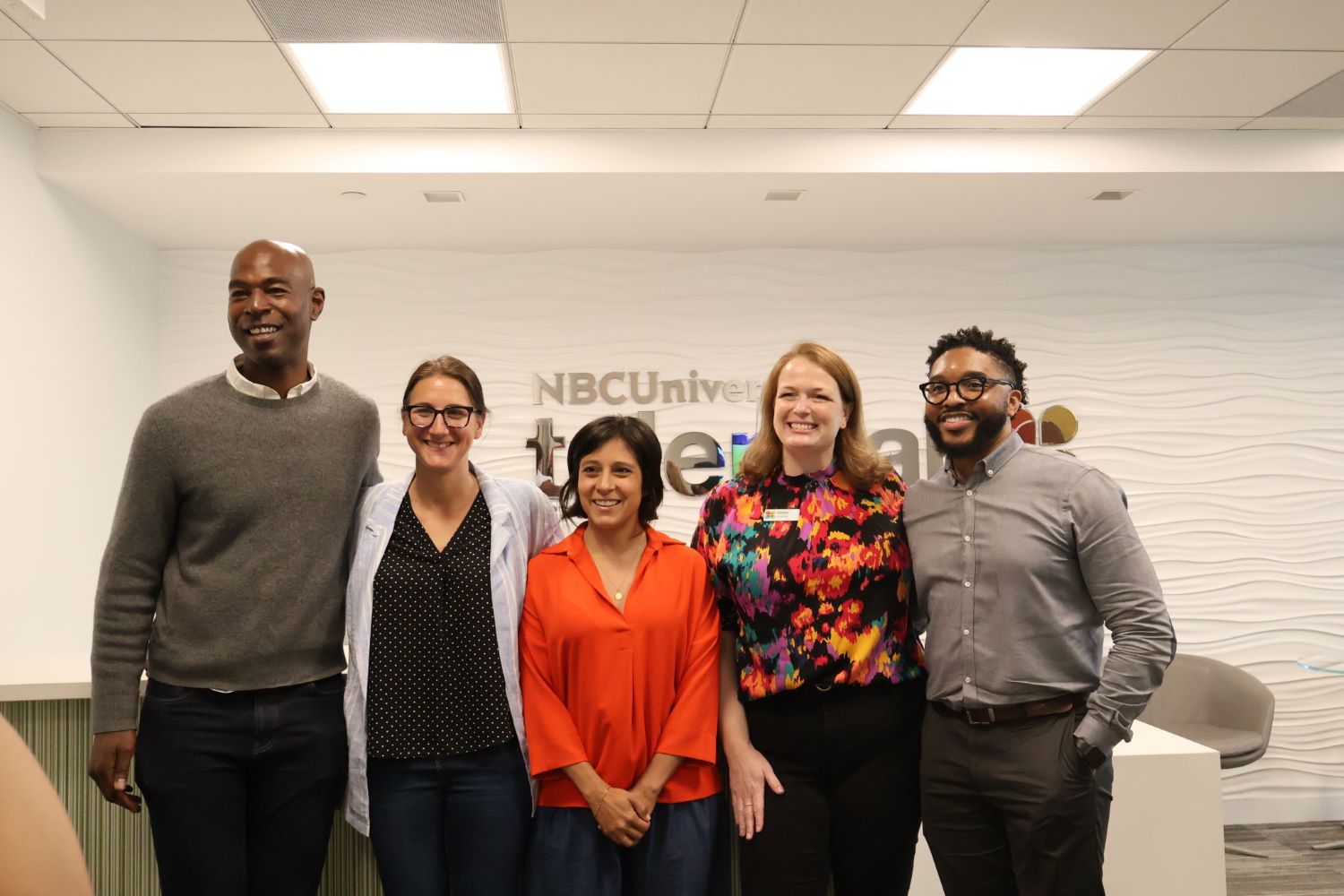 Universal staff are taking pictures