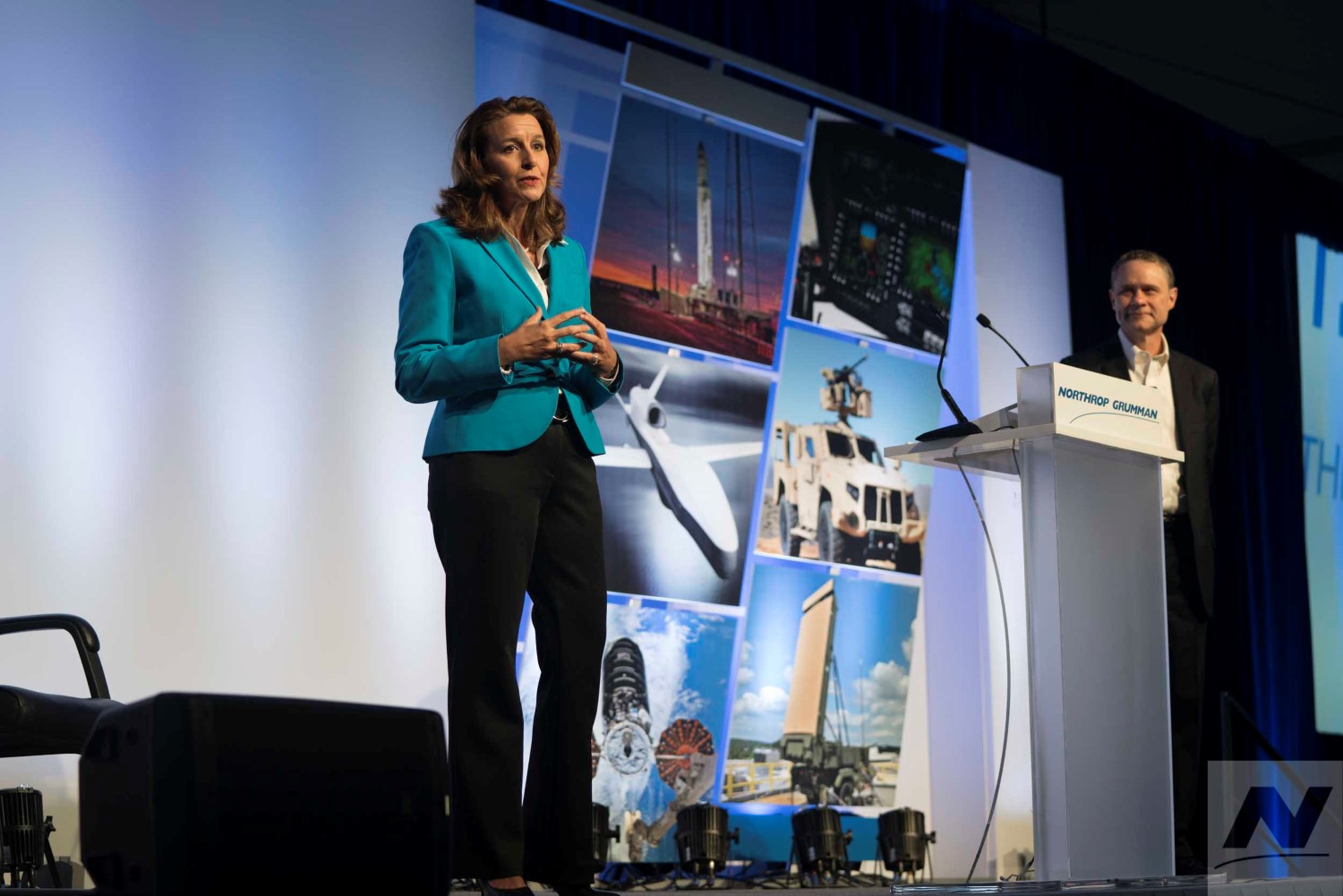 Northrop Grumman CEO speaks at investor meeting
