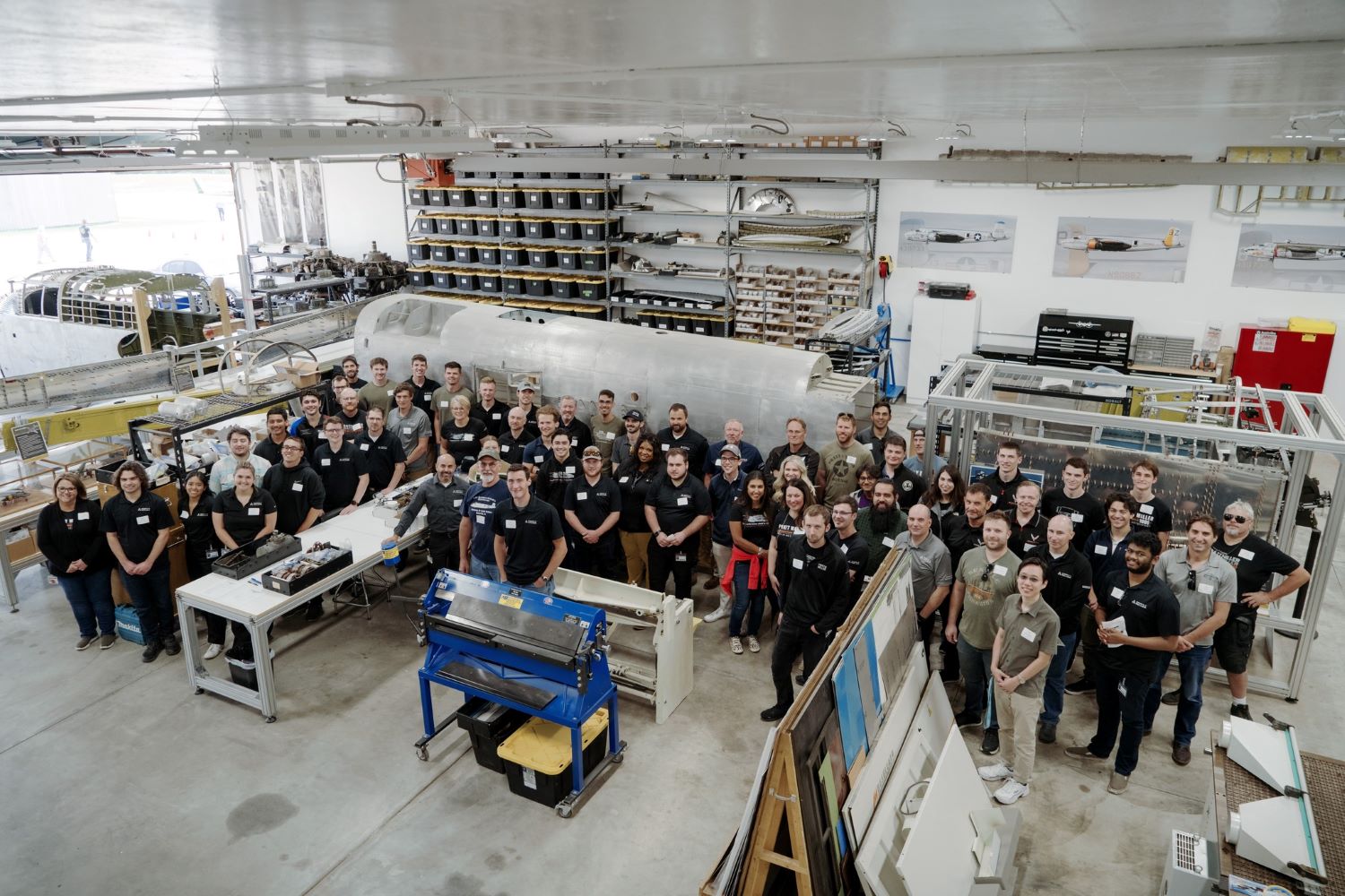 Inside Oshkosh Manufacturing house