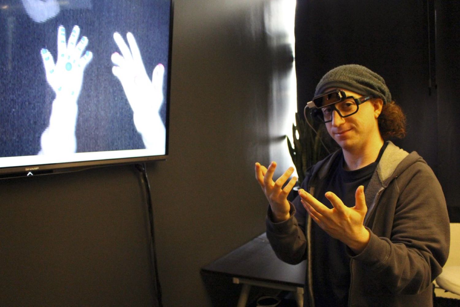 David Holz is testing a new feature