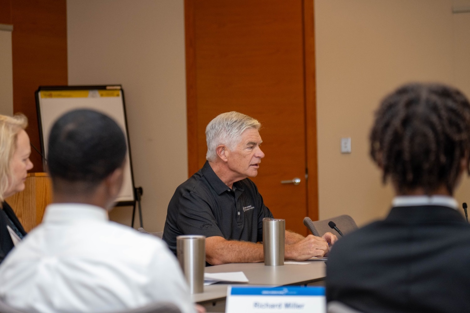 Federal Reserve Bank of Philadelphia president in a conference
