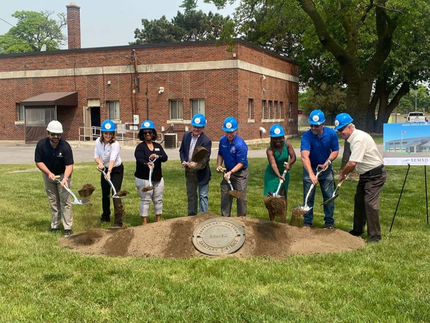 Braun Construction Group kicks off a new project