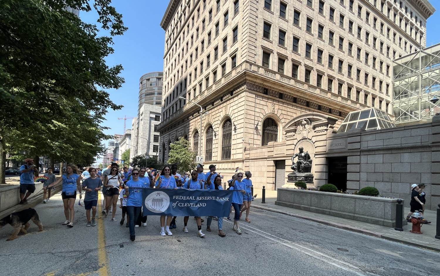 Federal Reserve Bank Of Cleveland is in an outdoor activity