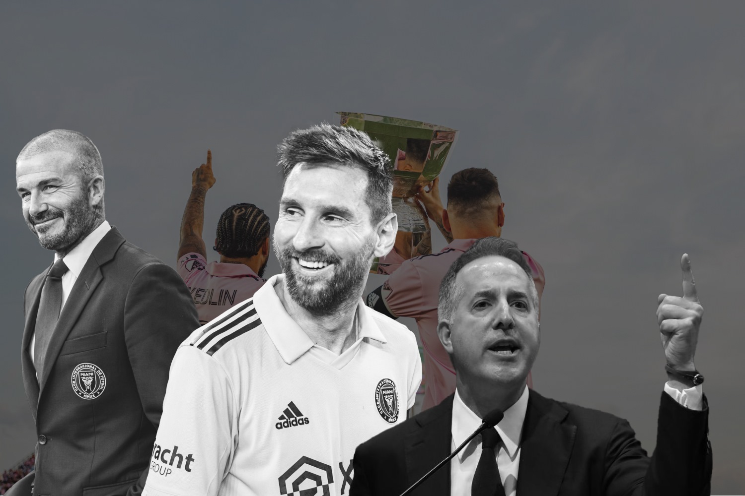 Inter Miami founder, David Beckham and Messi