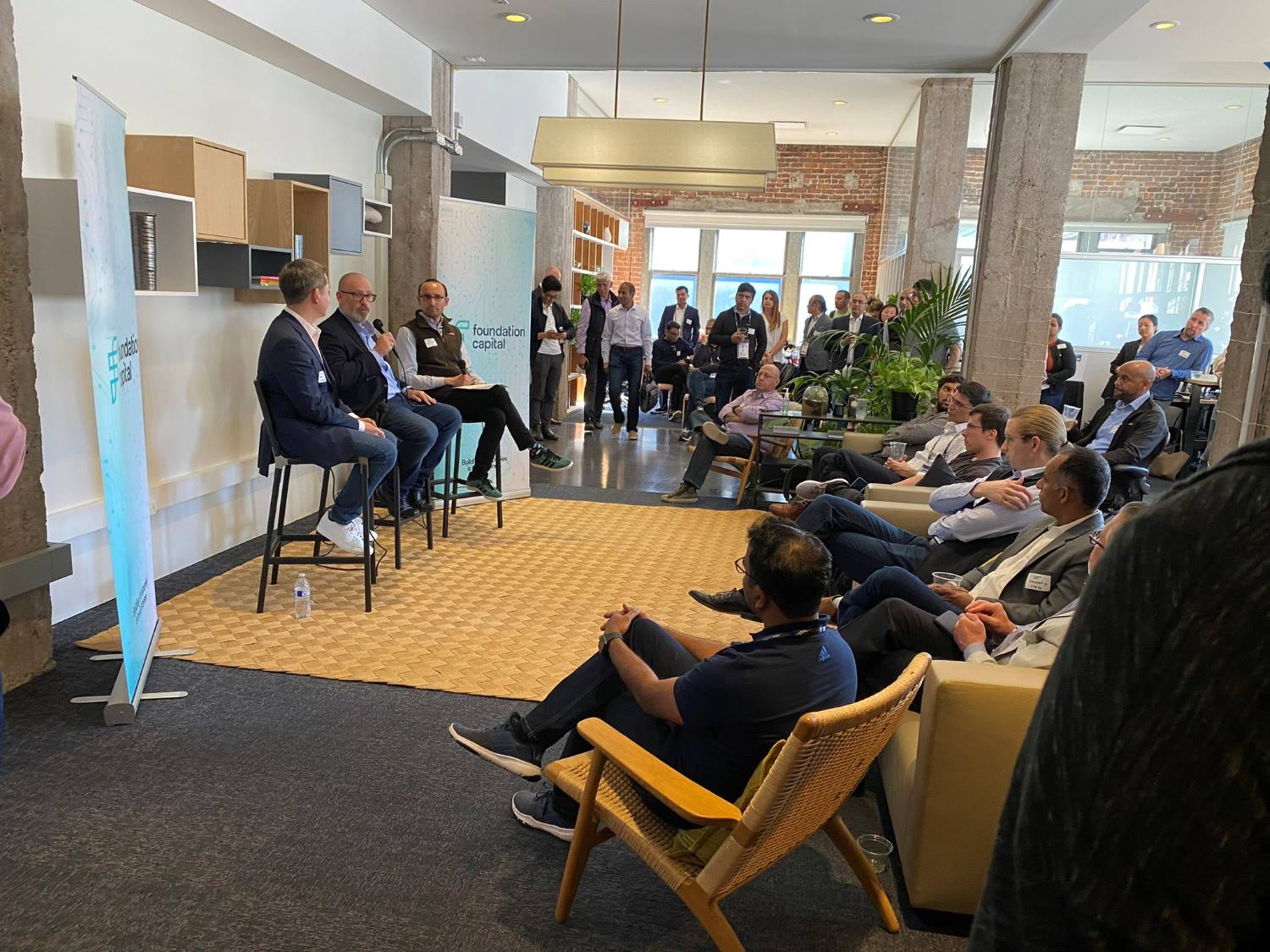 Foundation Capital is in a workshop