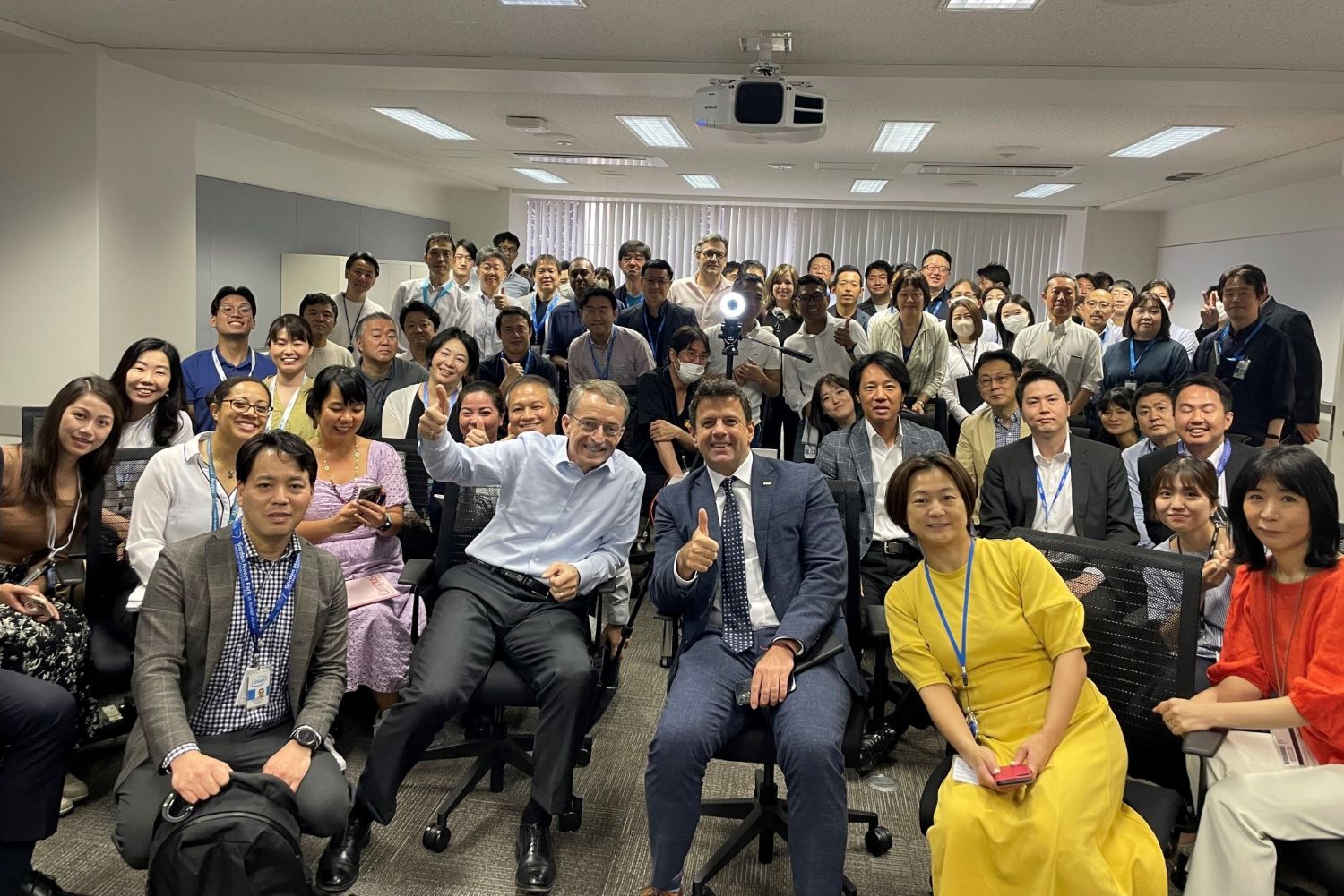 Intel CEO is in a seminar