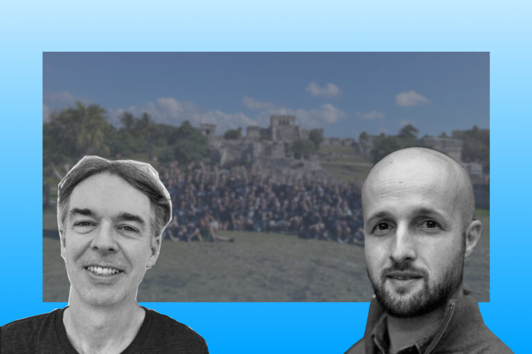 Constructor.io team is attending an outdoor activity.