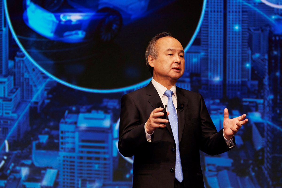 SoftBank CEO is in a seminar