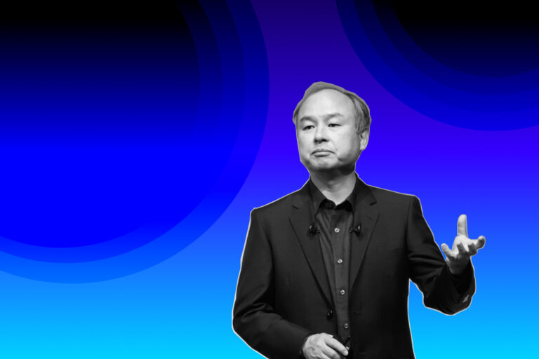 SoftBank CEO is in a workshop