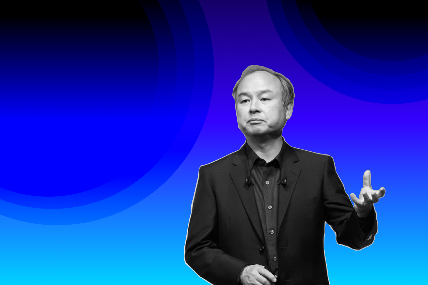 SoftBank CEO is in a workshop