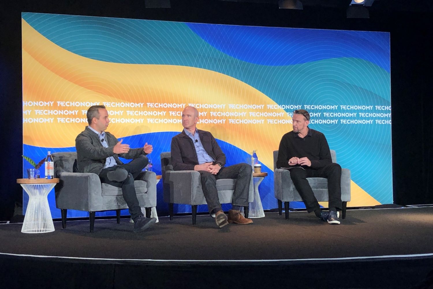 Innovation Endeavors leadership team in a conference