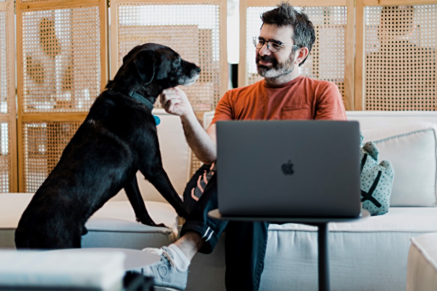 Empathy project manager in a break
