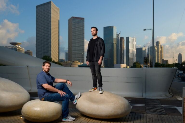 Empathy co-founders at their development office