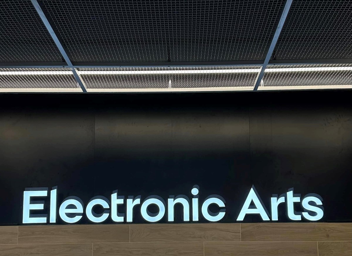 a break room from EA headquarters office