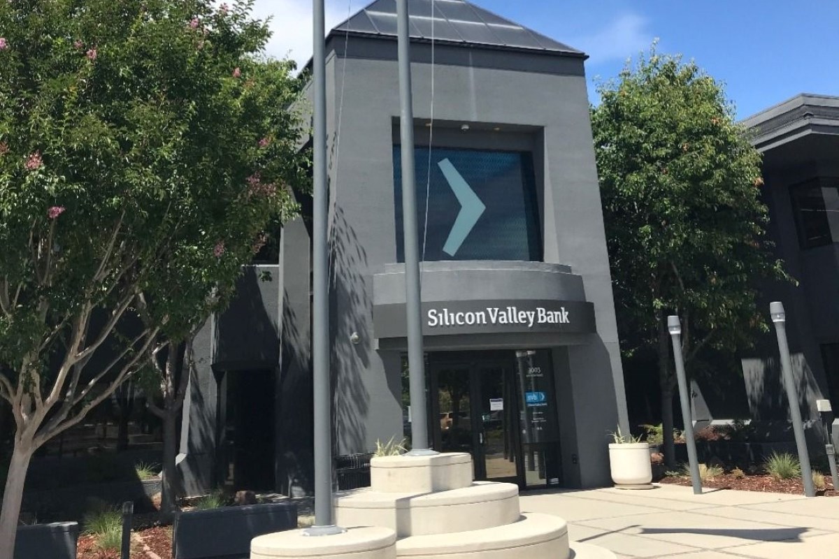 a SVB branch without staff