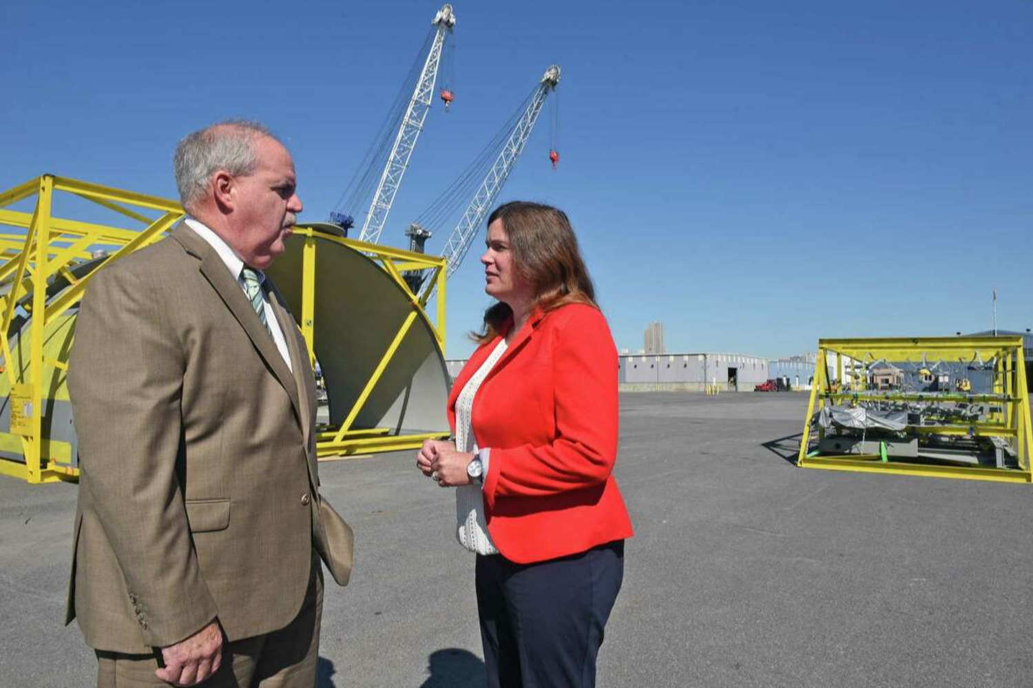 Port of Albany CEO in an interview with local media