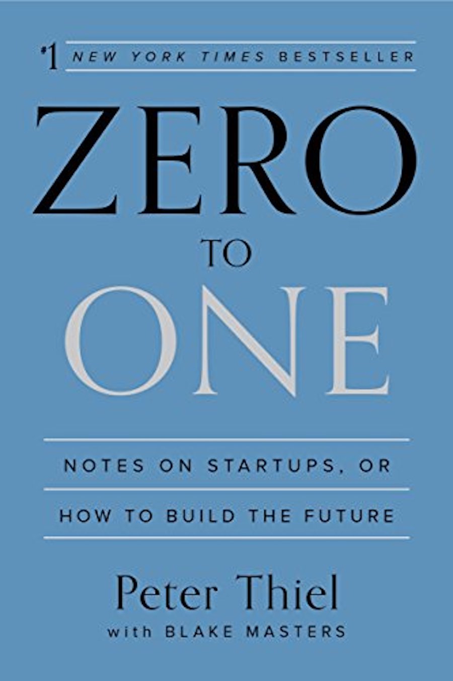 Zero to One: Notes on Startups, or How to Build the Future 