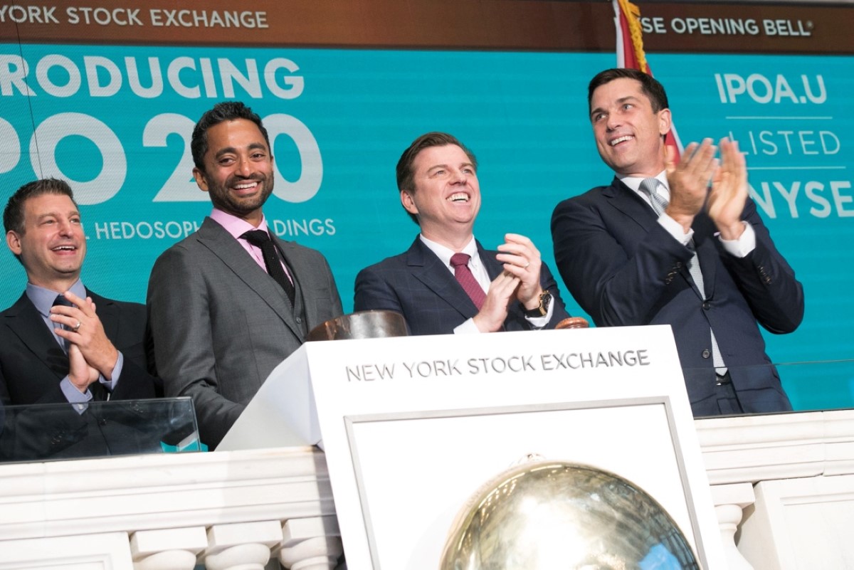 Chamath Palihapitiya on NYSE