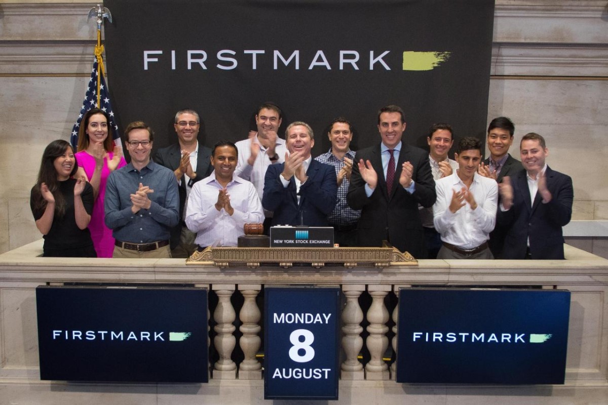 Rick Heitzmann and leadership team celebrate at NYSE