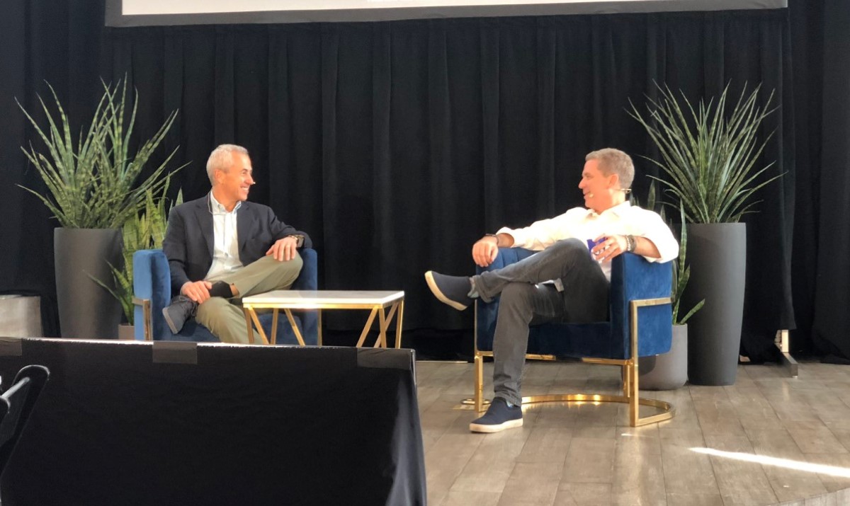 Rick Heitzmann in an interview at meetup event