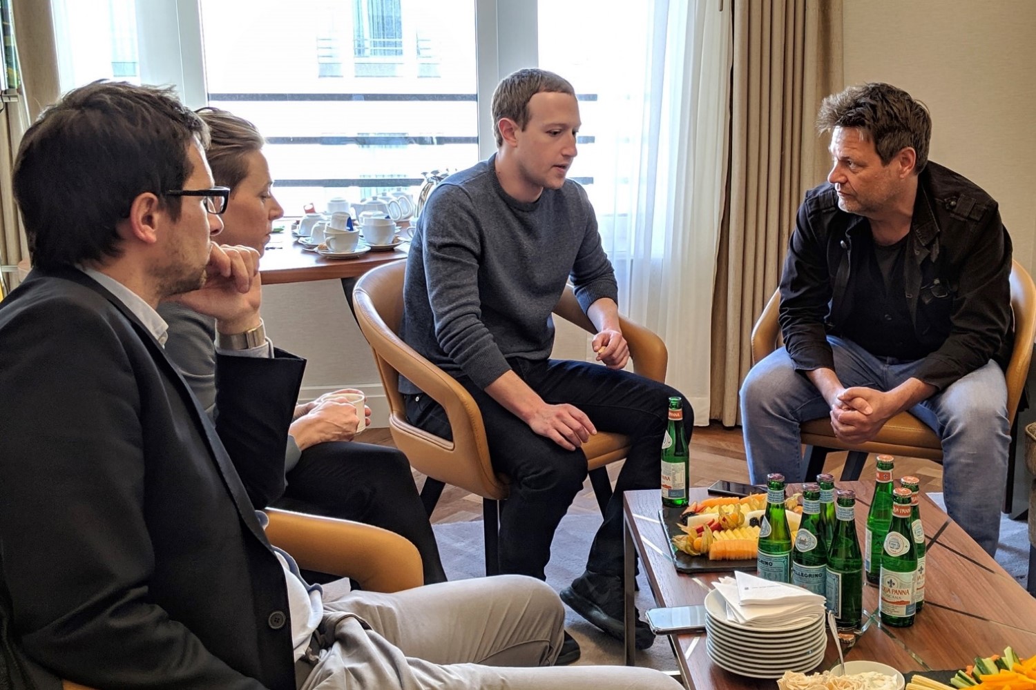 Facebook founder collaborate with news media outlet