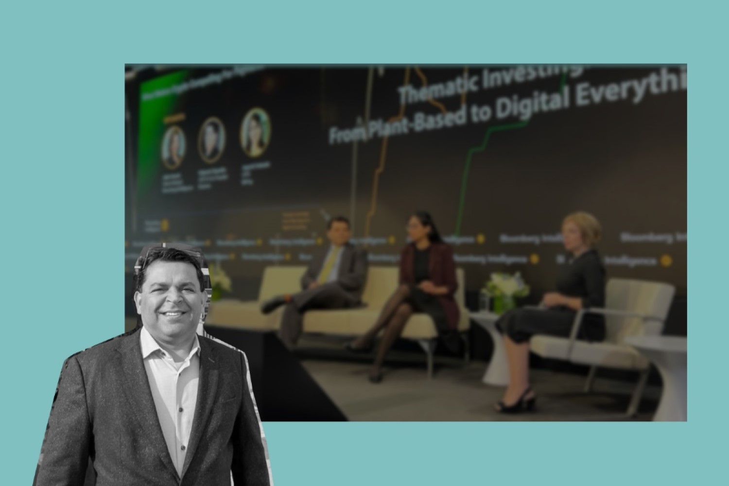 Deserve CEO in an interview of fintech conference