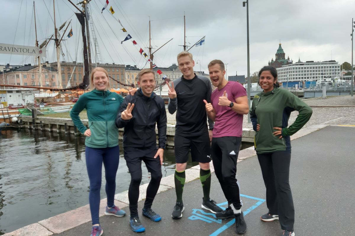 Meru Health engineering team in EU