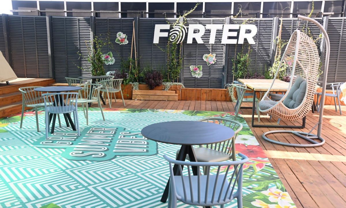 Forter break space in its headquarter office