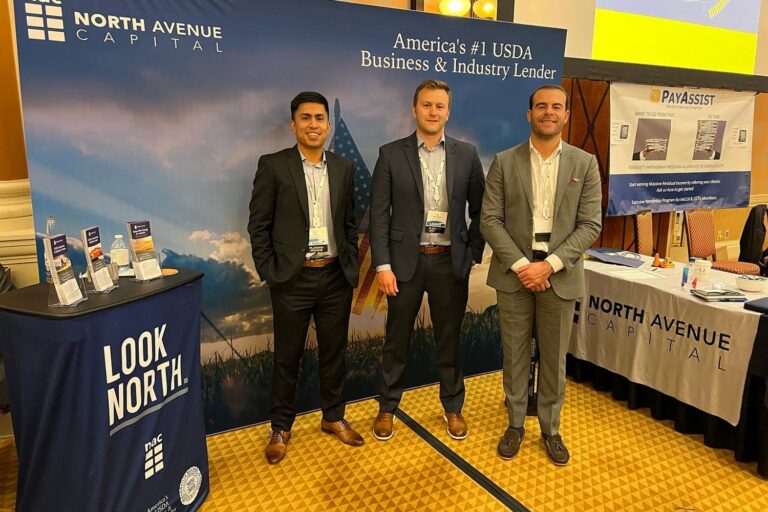 NAC staff at a trade show event