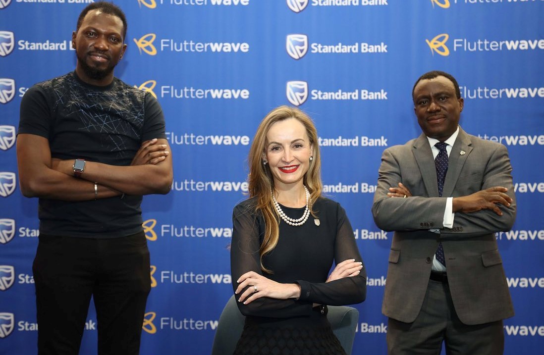 Flutterwave co-founder and the financial institution partner
