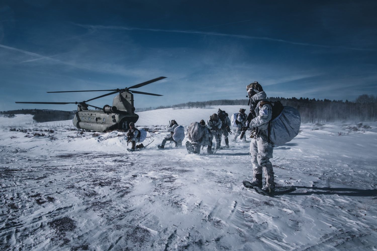 a group of Green Berets from the 10th Special Forces Group (Airborne) returned to base