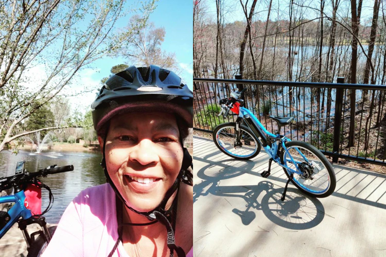 Cheryl Wilson’s bicycling