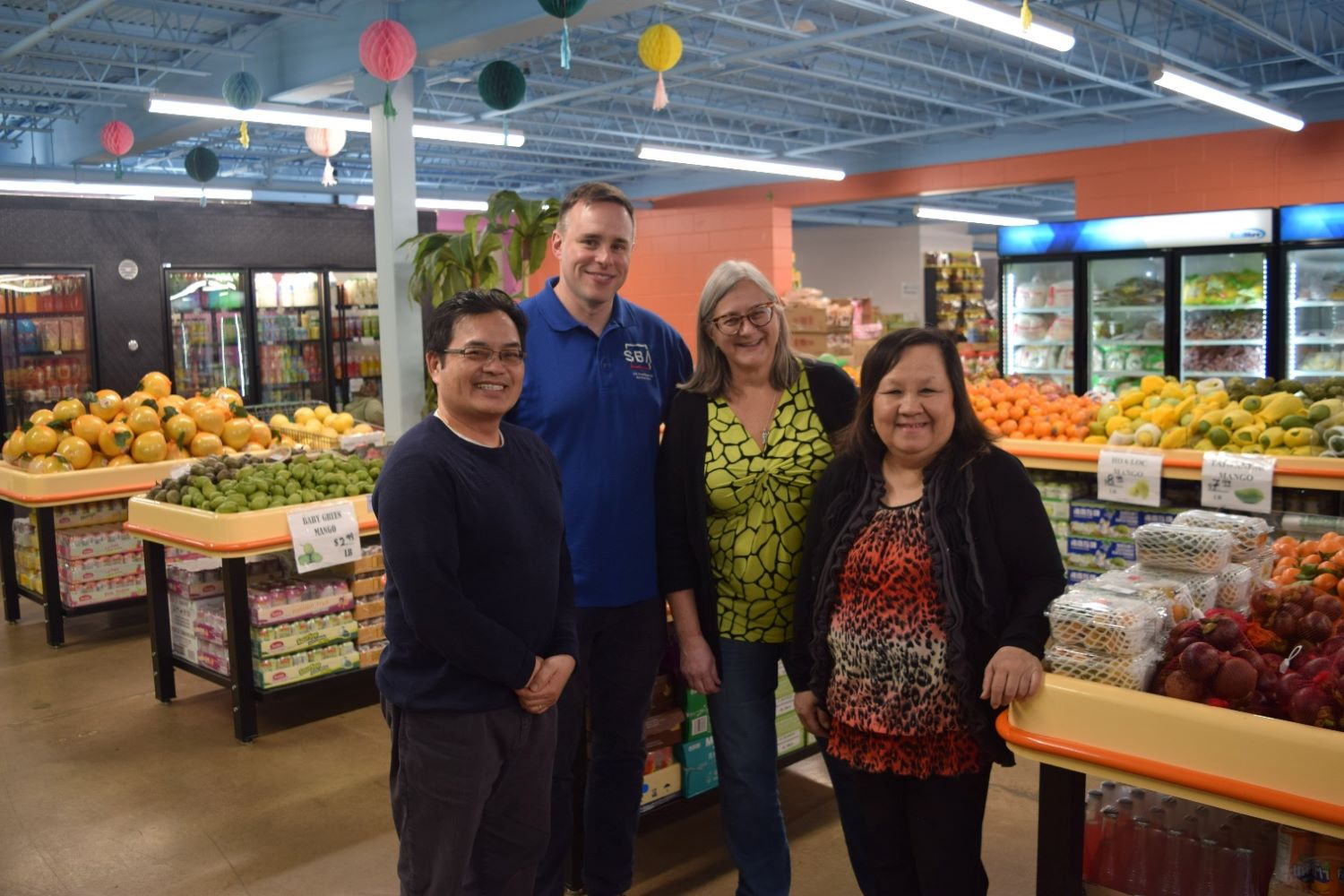Mo Chang in her Mo’s Tropical Market