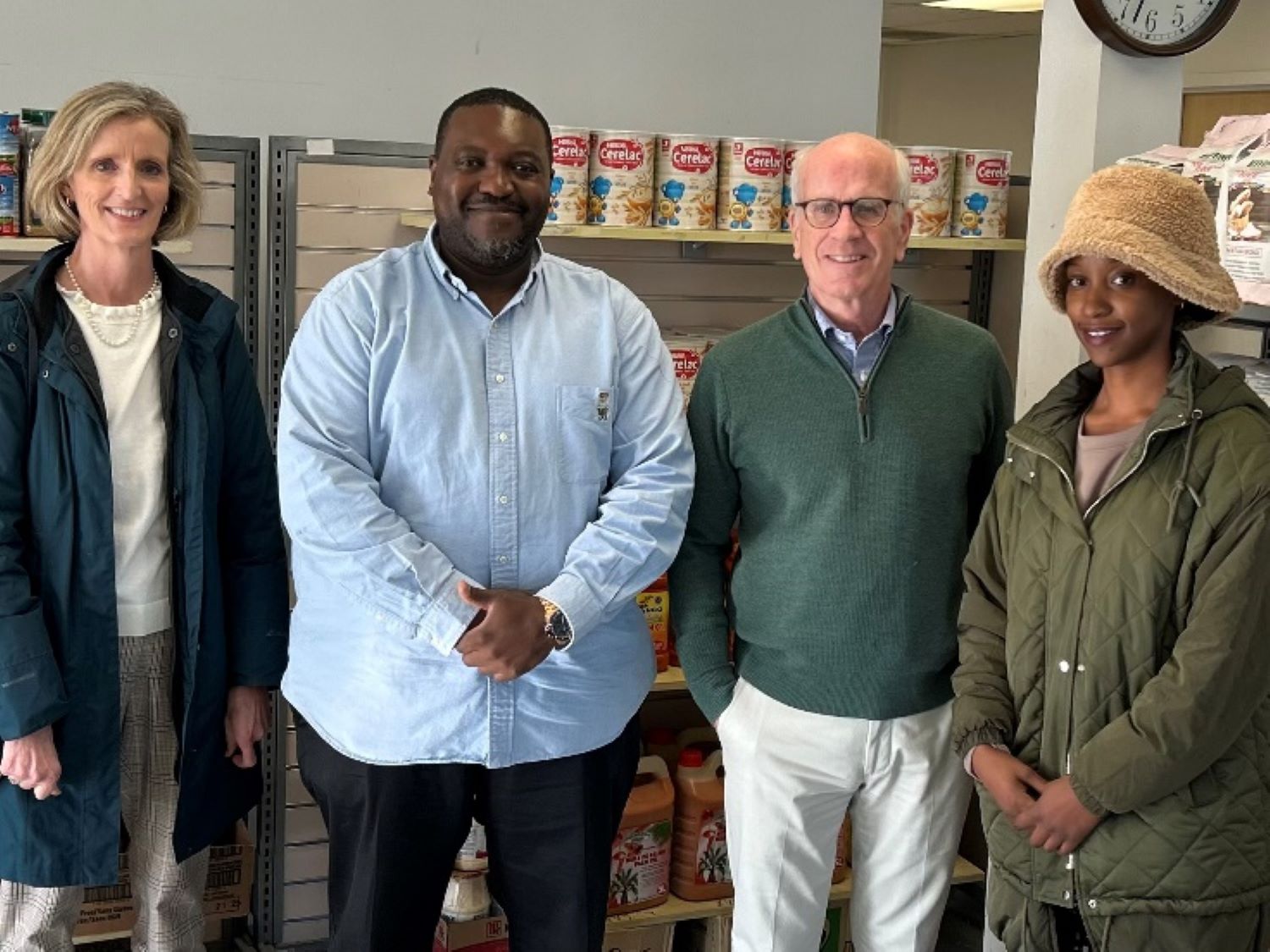 Muyisa Mutume in his M. Square Vermont African & Tropical Food Market