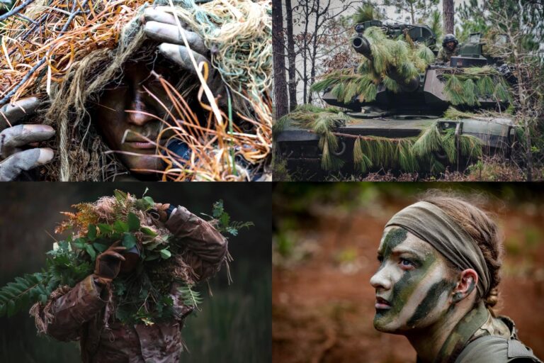 Soldiers’ Camouflage training