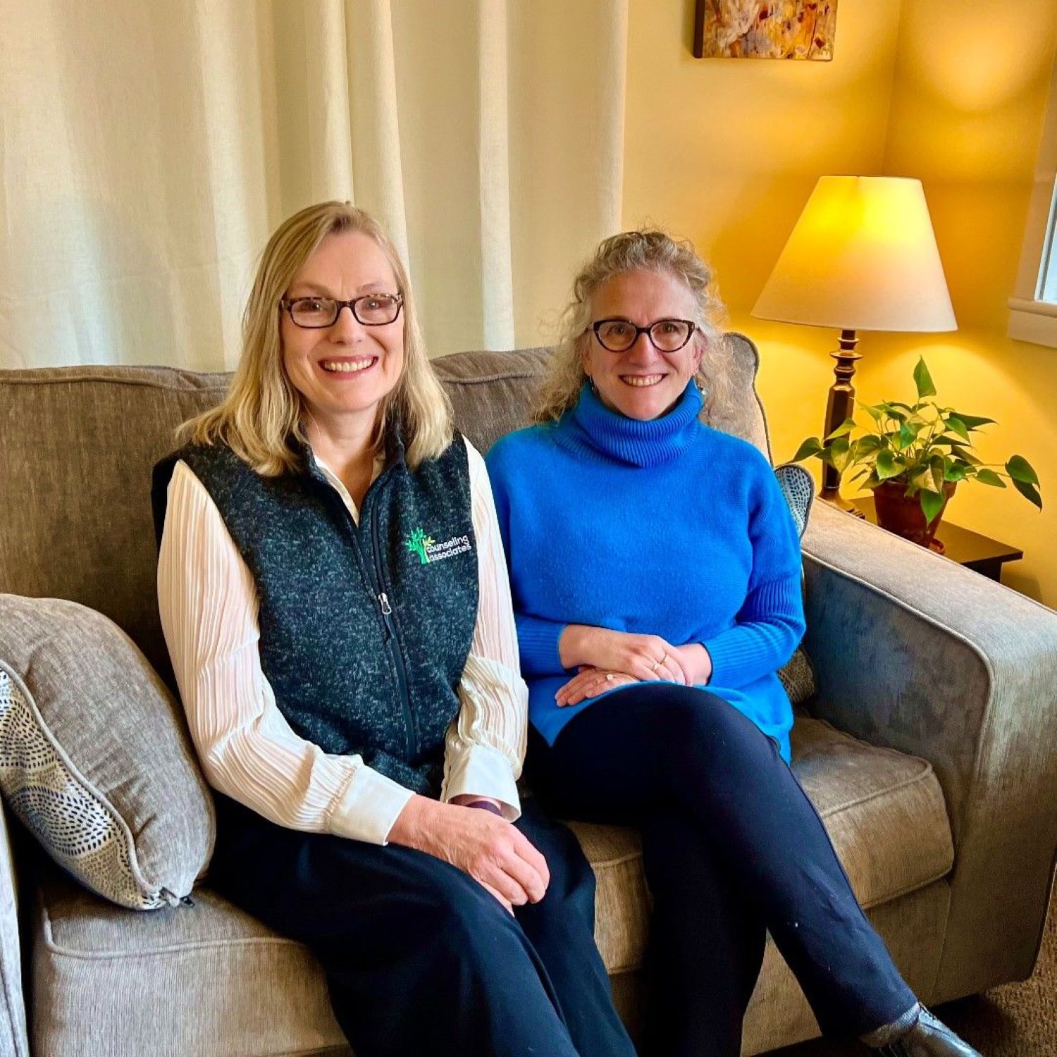 Betsy Harrison and Susan Borchert