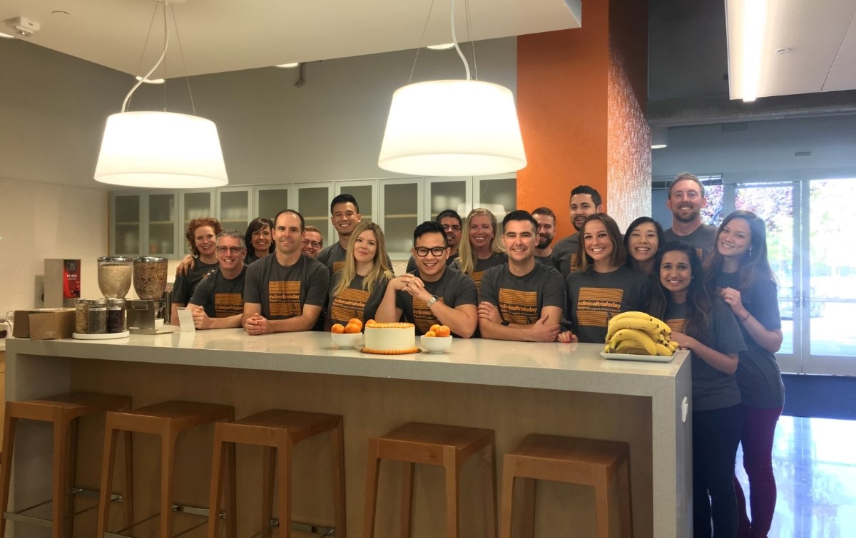 Veeva team in a social event