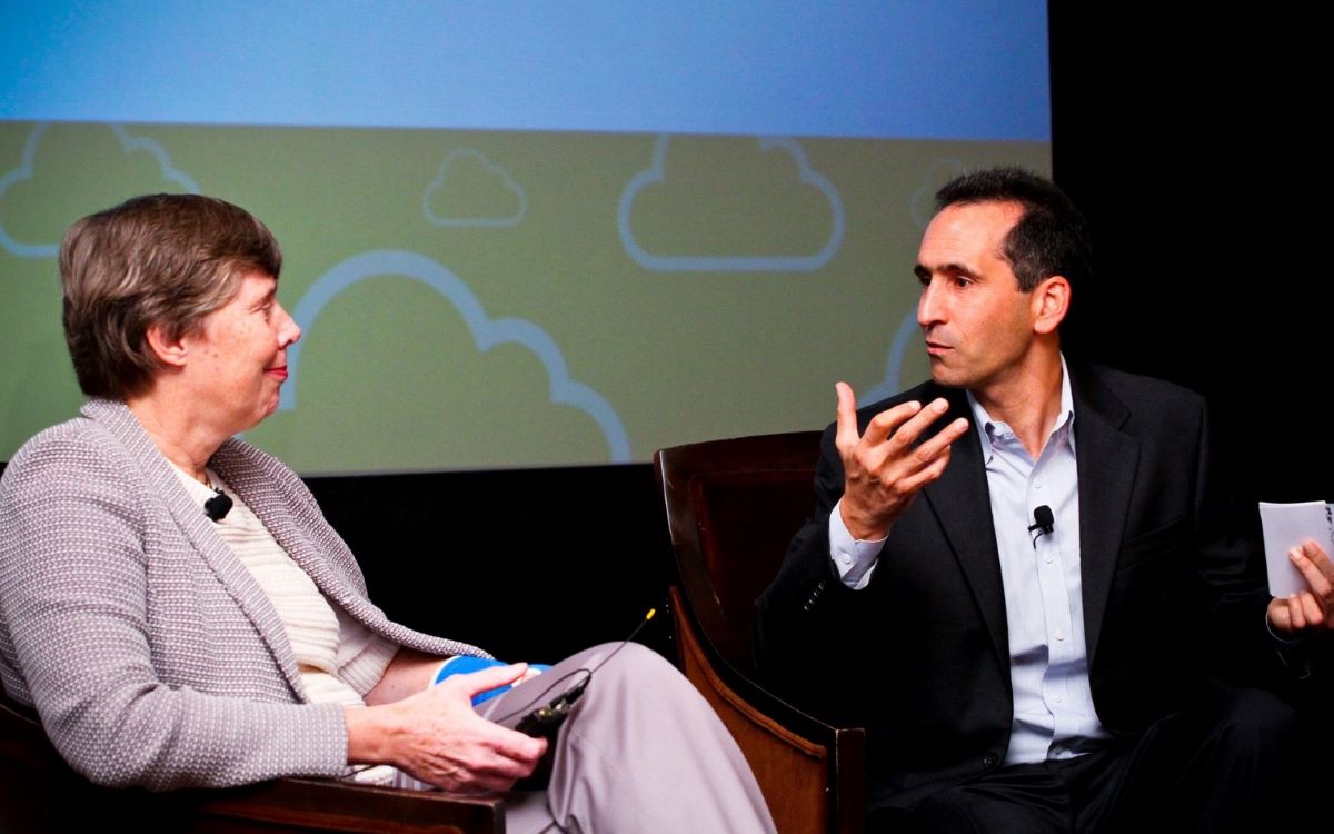 Veeva leadership team speaks at a conference
